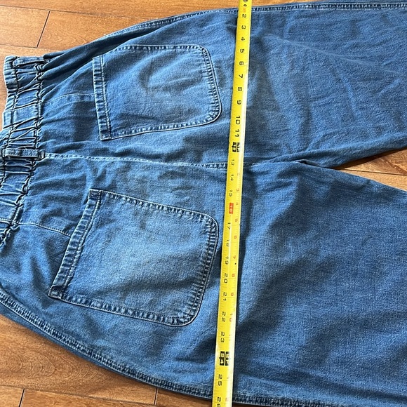 New with Tags Free People -We the Free Sawyer Boyfriend Taper Jeans- Size Small - Picture 14 of 14